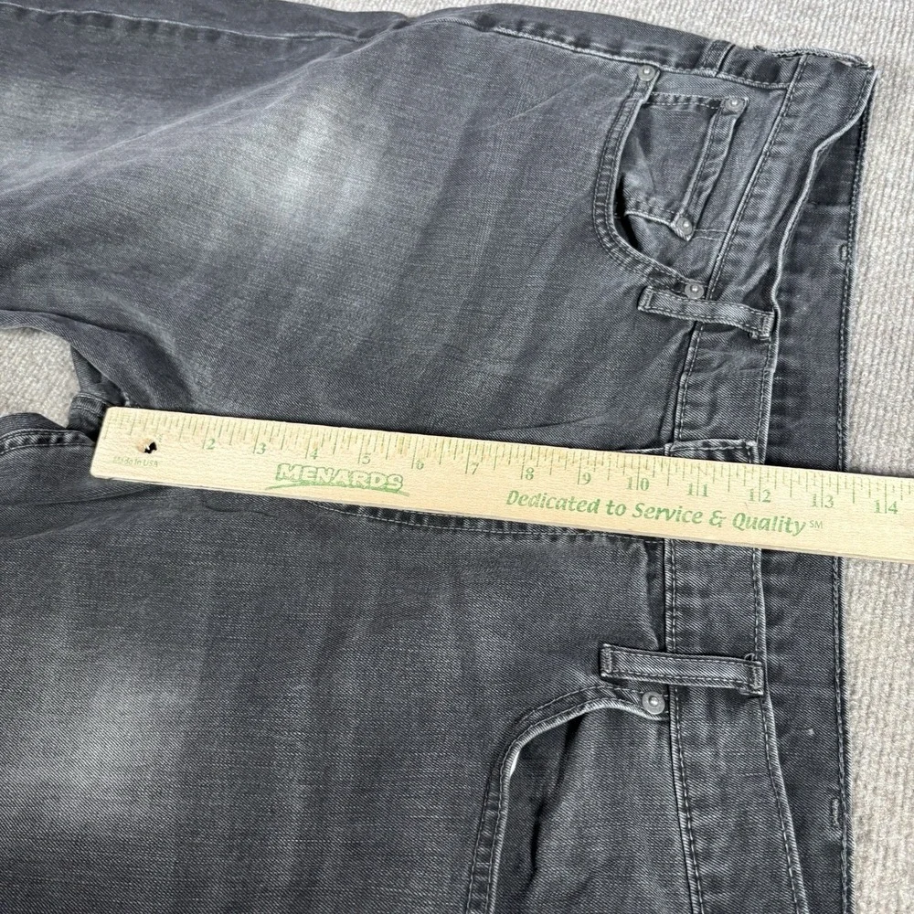 Levis‎ 569 Jeans Mens 40x32 (Tag 38x32) Loose Straight Fit Dark Blue Denim Baggy